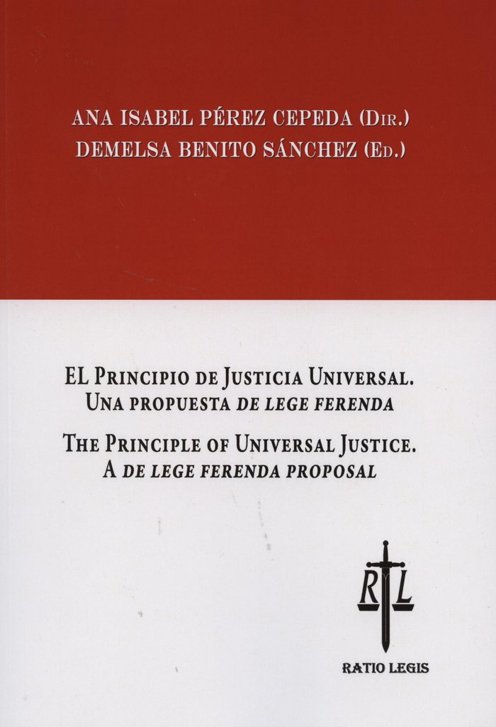 PRINCIPIO DE JUSTICIA UNIVERSAL, EL, de BENITO SANCHEZ | portada del libro