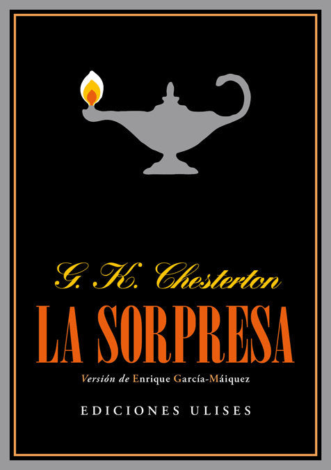 La sorpresa, de Chesterton, Gilbert Keith | portada del libro