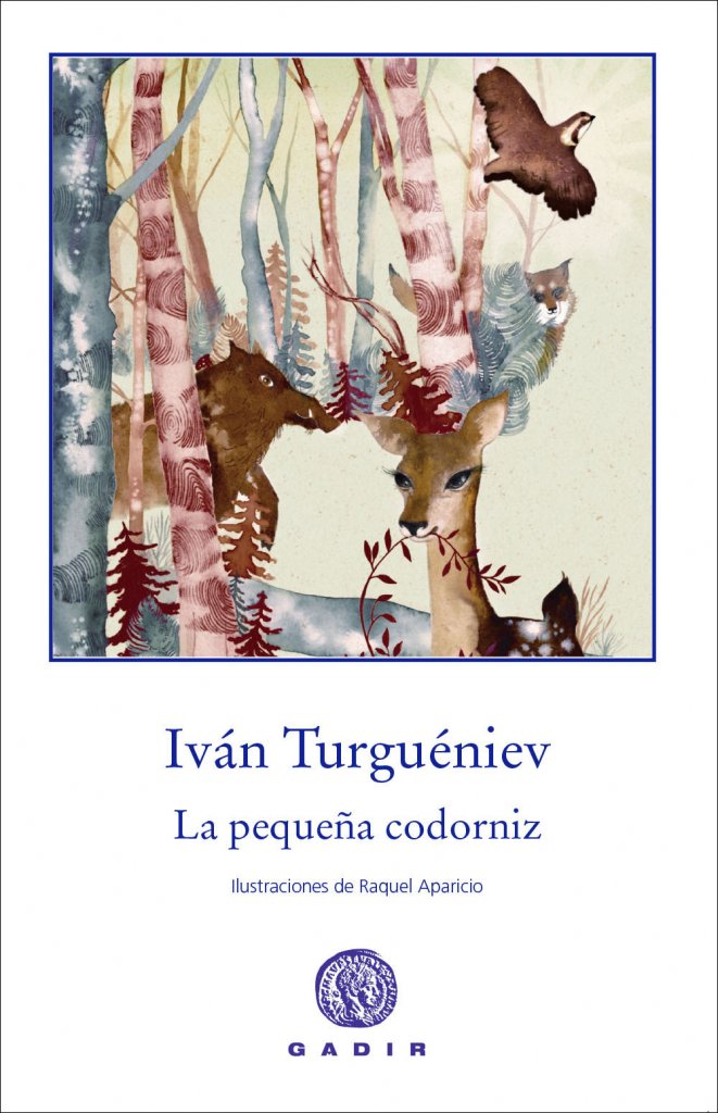 La pequeña codorniz, de Turguéniev, Iván | portada del libro