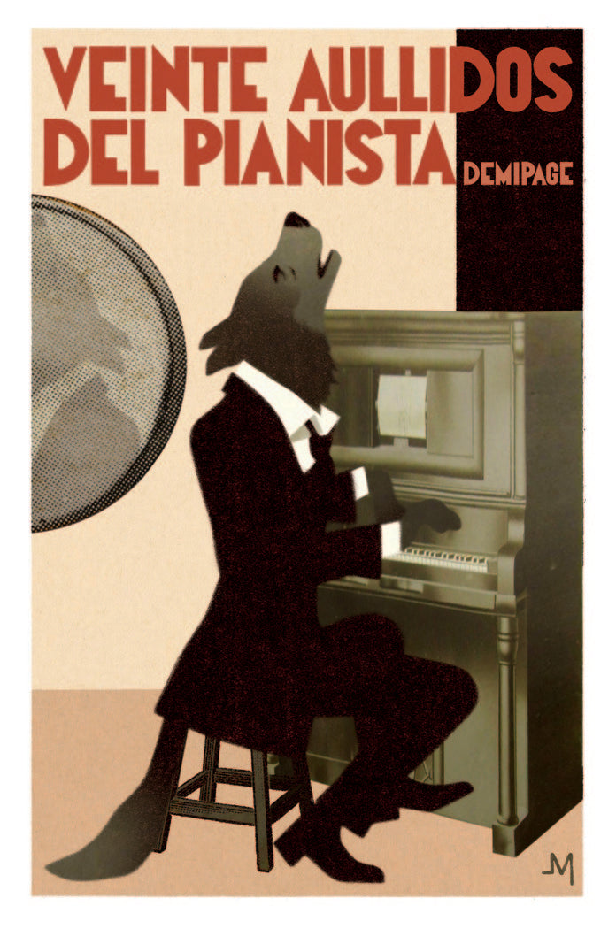 VEINTE AULLIDOS DEL PIANISTA, de ADON, PILAR | portada del libro