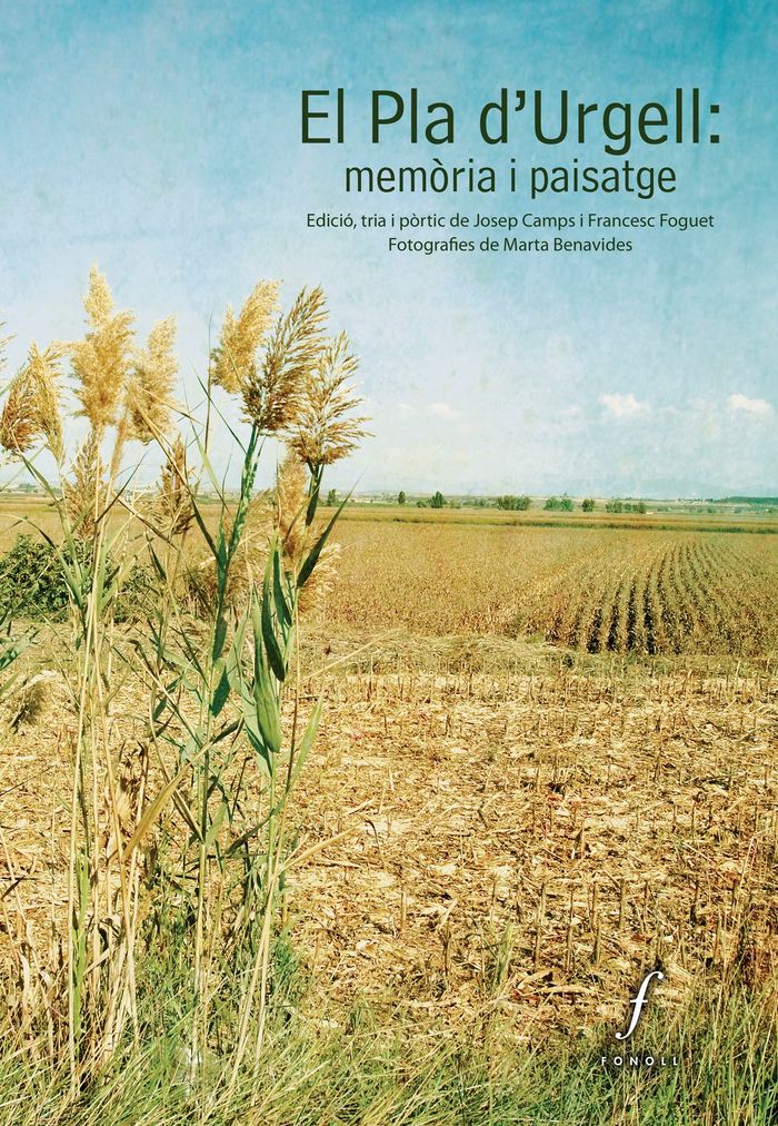 El Pla d'Urgell: memòria i paisatge | portada del libro