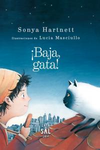 ¡Baja, gata!, de HARTNETT, SONYA | portada del libro