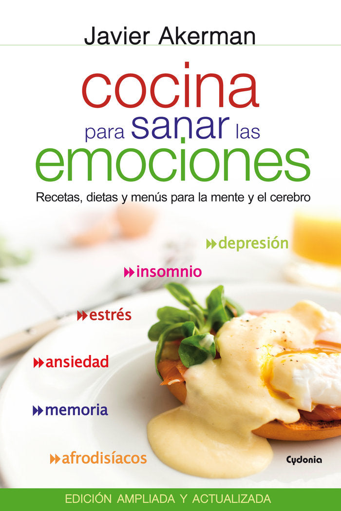 Cocina para sanar las emociones, de Akerman Alonso-Rebollo, Javier | portada del libro