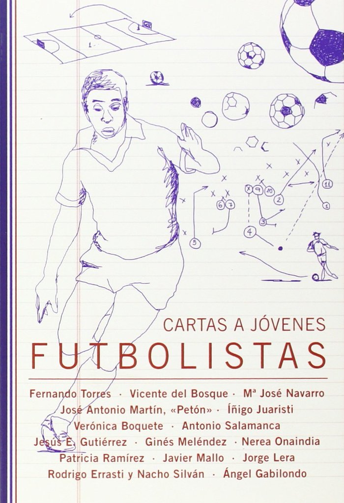 CARTAS A JOVENES FUTBOLISTAS, de AA.VV#VARIOS AUTORES | portada del libro