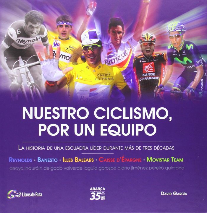 NUESTRO CICLISMO, POR UN EQUIPO, de GARCIA | portada del libro