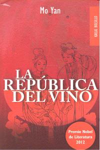 La república del vino (bolsillo), de YAN, MO | portada del libro