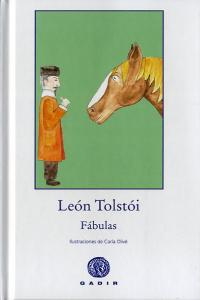Fábulas, de Tolstói, León | portada del libro