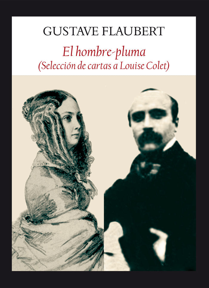EL hombre pluma, de Flaubert | portada del libro