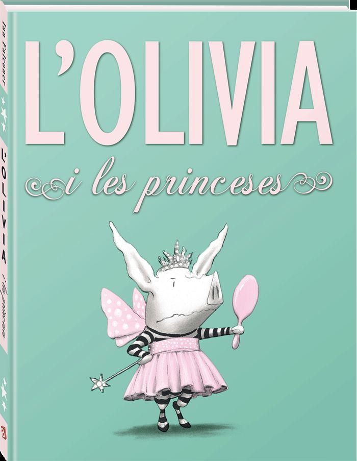 L'Olivia i les princeses, de Ian Falconer | portada del libro