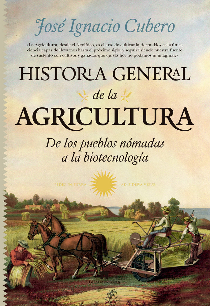 Historia General de la Agricultura, de Cubero Salmerón, José Ignacio | portada del libro