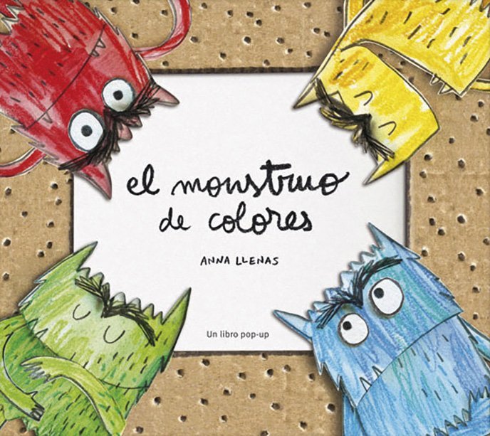 El Monstruo de Colores, un libro pop-up, de Llenas Serra, Anna | portada del libro