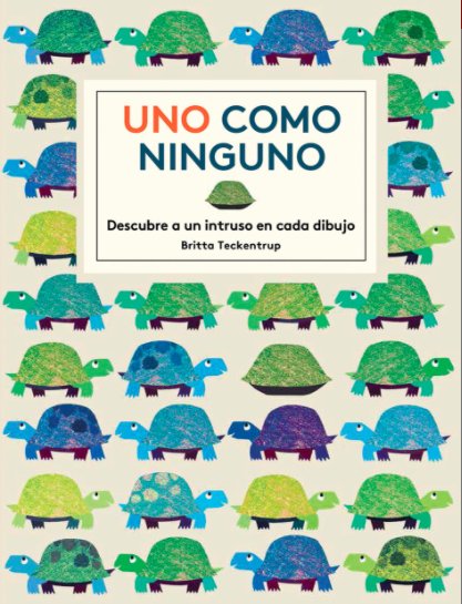 Uno como ninguno, de Britta Teckentrup | portada del libro