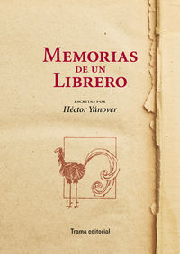 Memorias de un librero, de Yánover | portada del libro