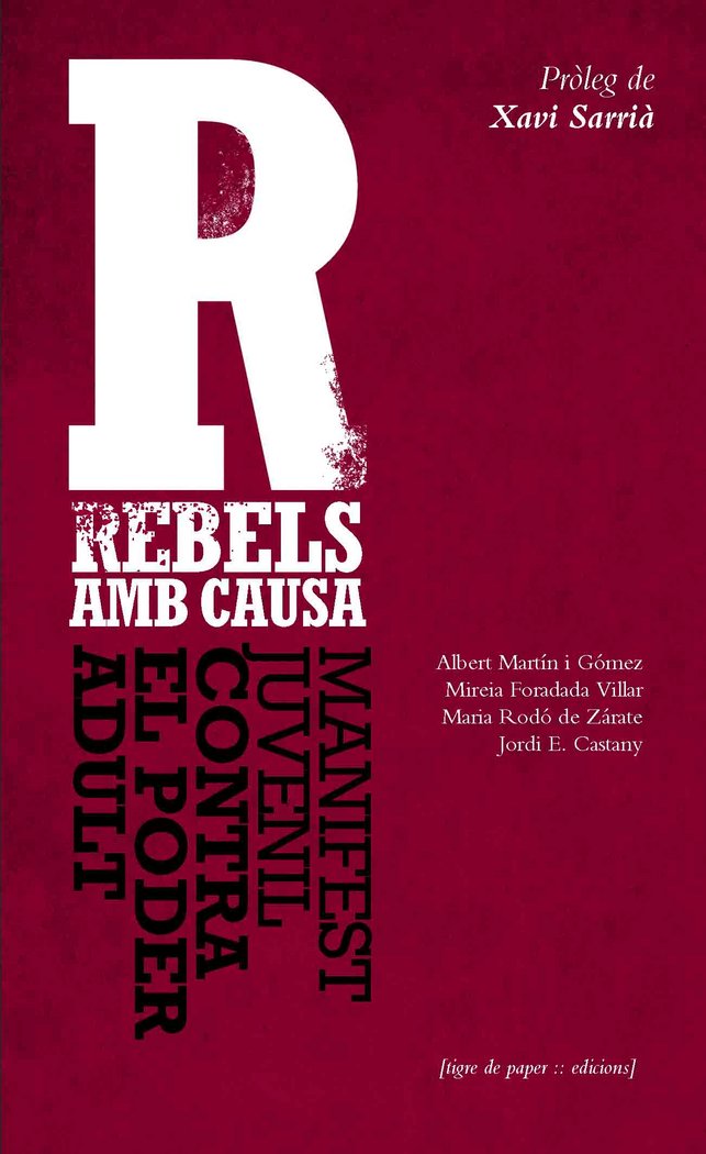 Rebels amb causa | portada del libro
