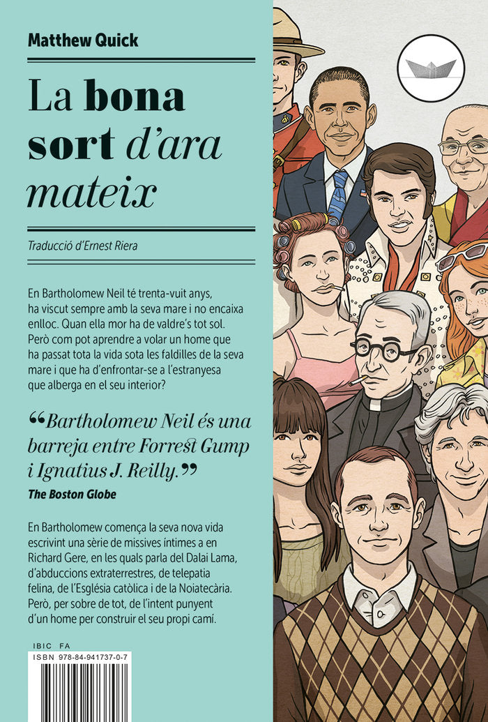 La bona sort d'ara mateix, de Quick, Matthew | portada del libro