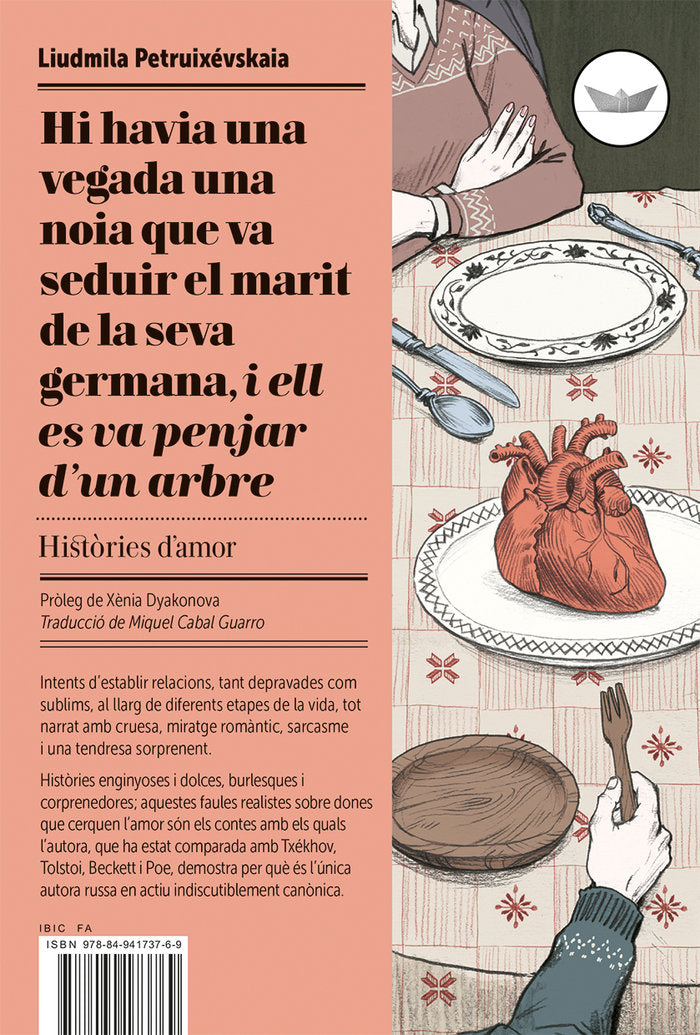 Hi havia una vegada una noia que va seduir el marit de la seva germana, i ell es va penjar d'un arbr, de Petruixévskaia, Liud