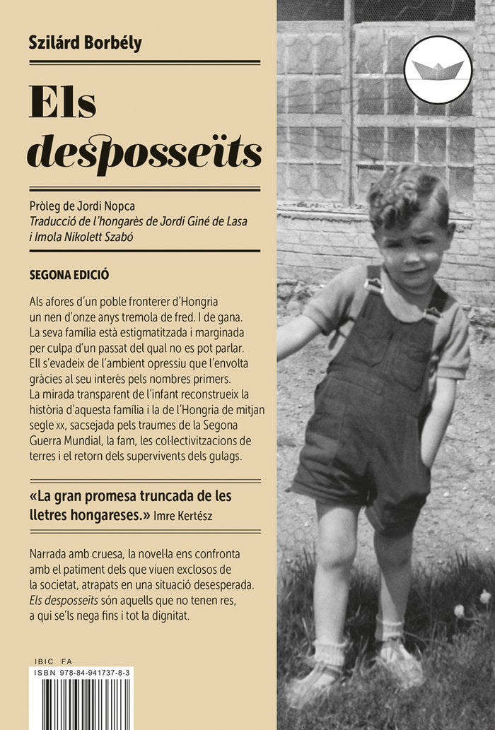 Els desposseïts, de Borbély, Szilárd | portada del libro