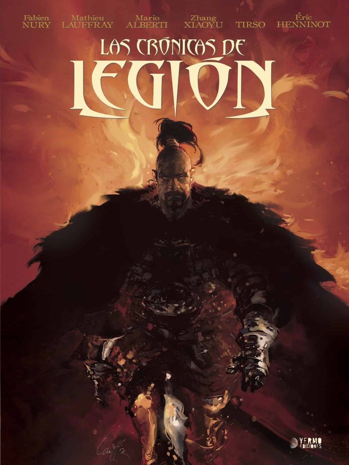 Las crónicas de Legión, de NURY, FABIEN | portada del libro