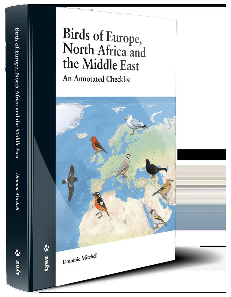 Birds of Europe, North Africa and the Middle East, de Mitchell, Dominic | portada del libro