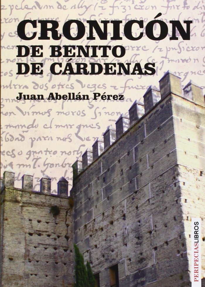 Cronicón de Benito de Cárdenas, de Abellán Pérez | portada del libro