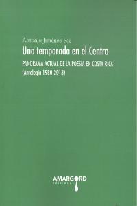 Una temporada en el centro, de JIMéNEZ PAZ | portada del libro