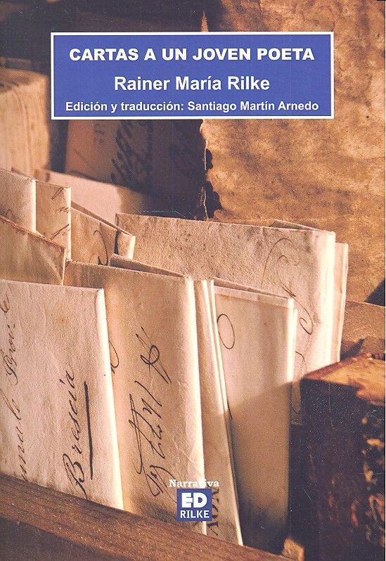 CARTAS A UN JOVEN POETA, de María Rilke | portada del libro
