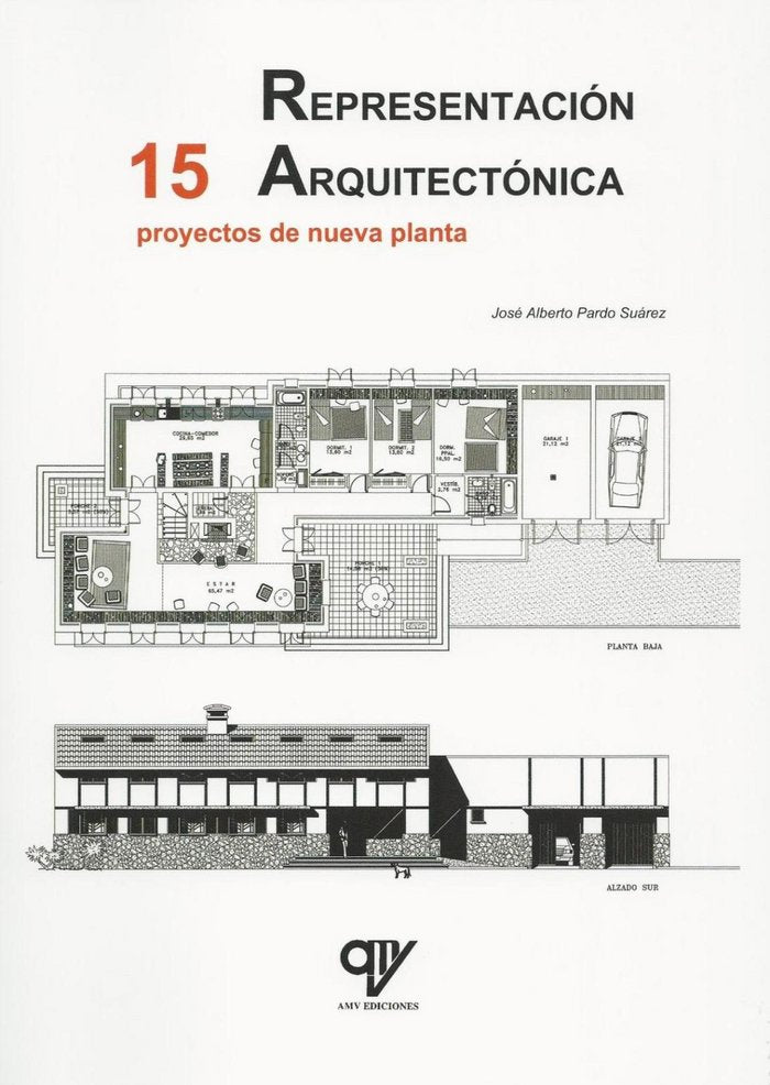REPRESENTACION ARQUITECTONICA: 15 PROYECTOS NUEVA PLANTA, de PARDO | portada del libro
