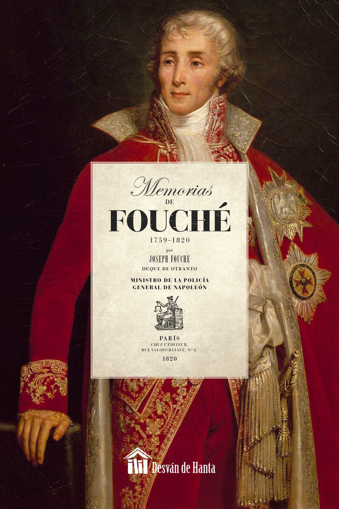 MEMORIAS DE FOUCHE, de Fouché, Joseph | portada del libro