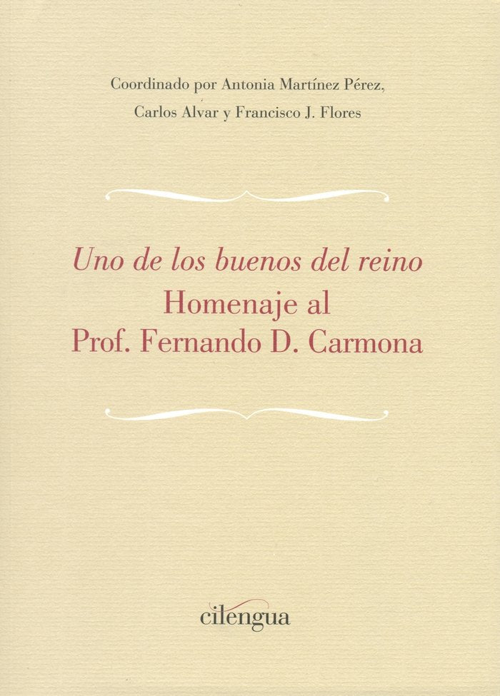 Uno de los buenos del reino., de MARTINEZ | portada del libro