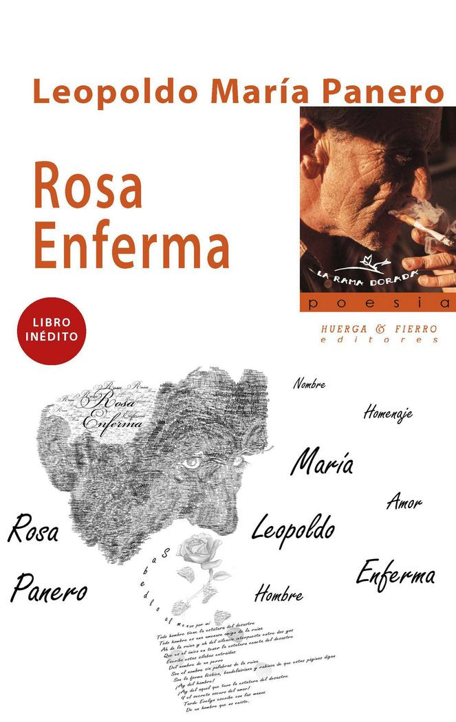 ROSA ENFERMA, de Panero Blanc, Leopoldo María | portada del libro