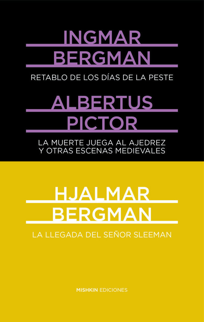 Retablo de los días de la peste. La llegada del señor Sleeman. La muerte juega al ajedrez y otras es, de Ingmar Bergman | por