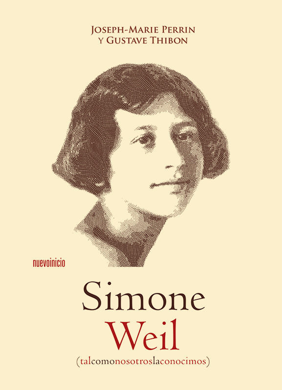 Simone Weil, de Perrin | portada del libro