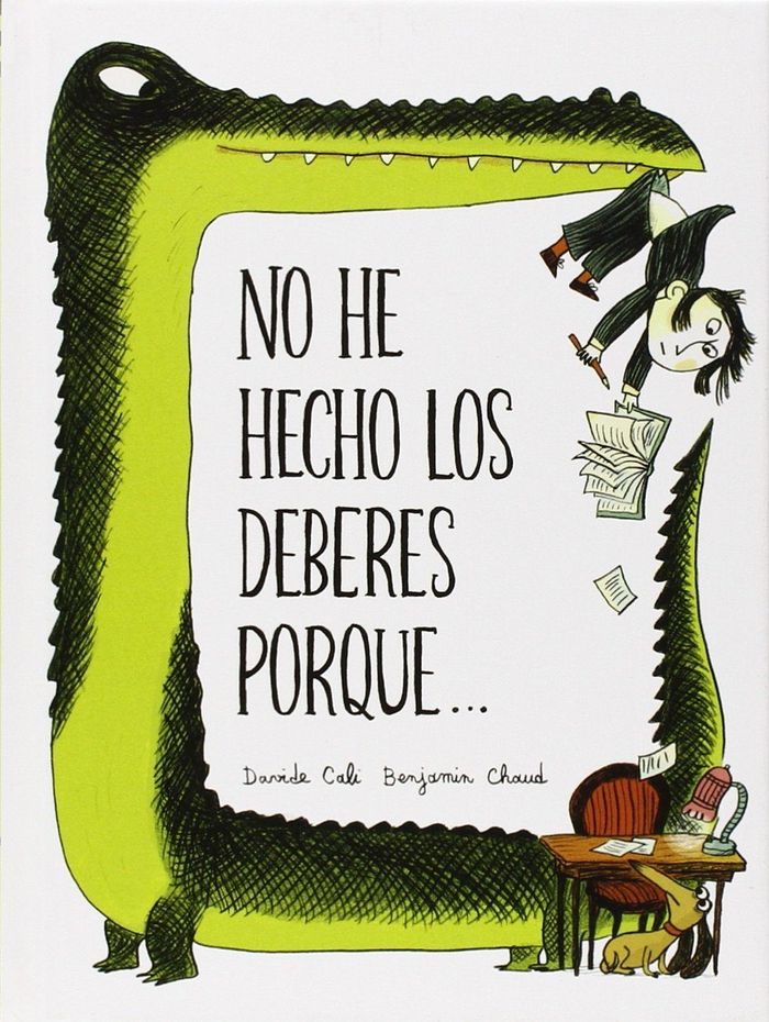 No he hecho los deberes porque..., de Cali, Davide | portada del libro