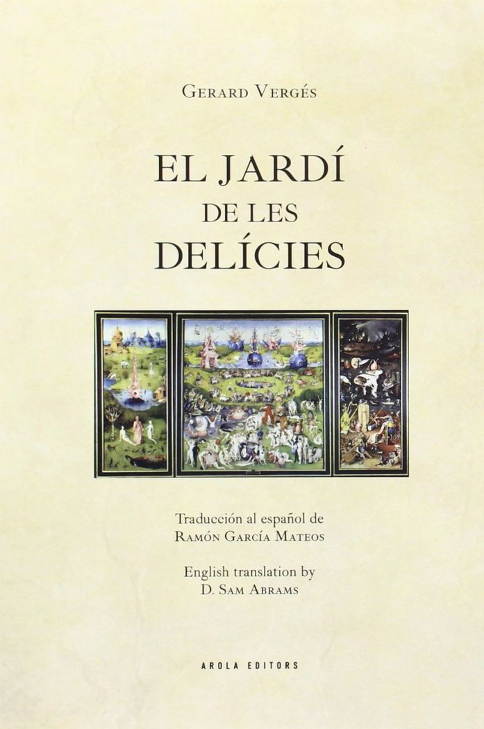 El jardí de les delícies, de Vergés | portada del libro