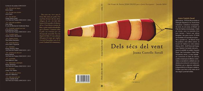 Dels sècs del vent, de Castells Savall | portada del libro