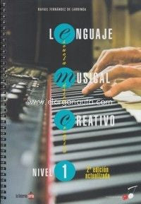 Lenguaje Musical Creativo Nivel 1 (nuevo), de Fernández de Larrinoa | portada del libro