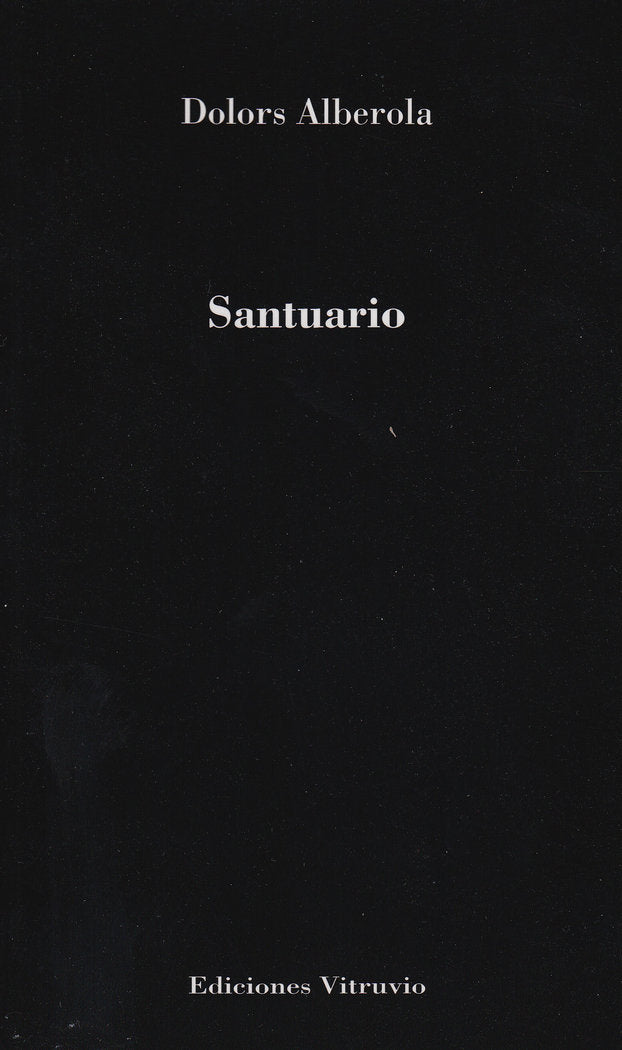 Santuario, de Alberola Simón | portada del libro