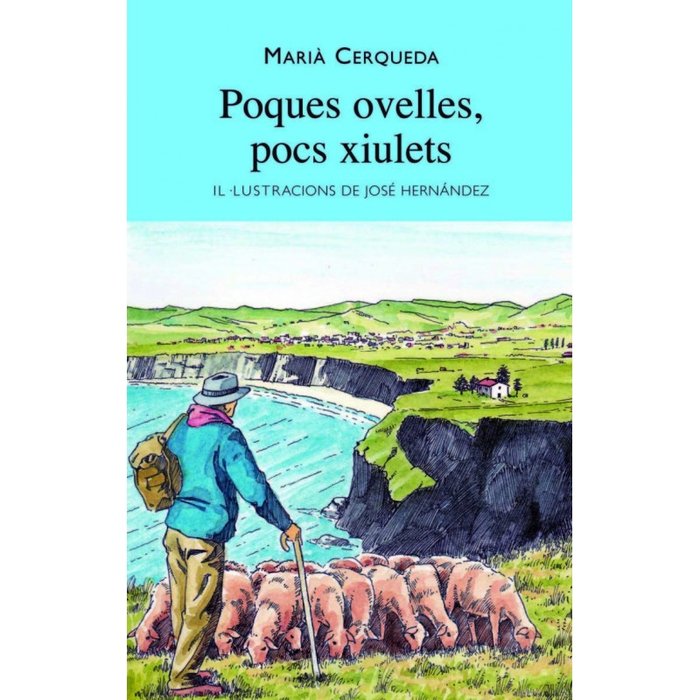POQUES OVELLES POCS XIULETS, de CERQUEDA BAGUES | portada del libro