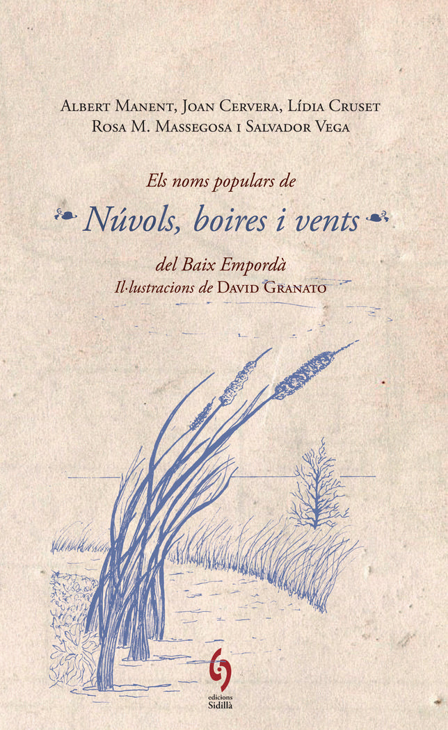 Els noms populars de núvols, boires i vents del Baix Empordà, de Manent, Albert | portada del libro