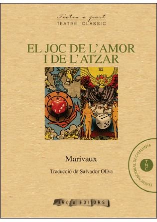 El joc de lÆamor i de lÆatzar, de Marivaux | portada del libro