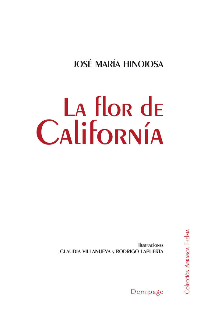La flor de Californía, de Hinojosa, José María | portada del libro