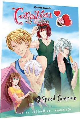 Corazón de Melón: Speed Camping, de Migoto Sen Chu | portada del libro