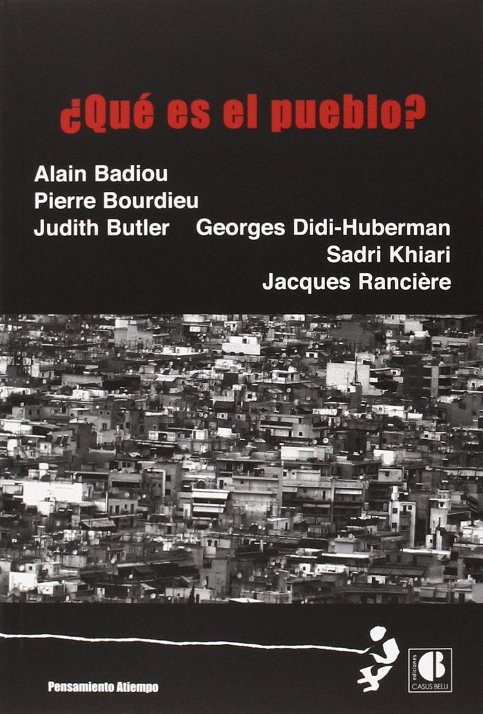 QUE ES EL PUEBLO | portada del libro