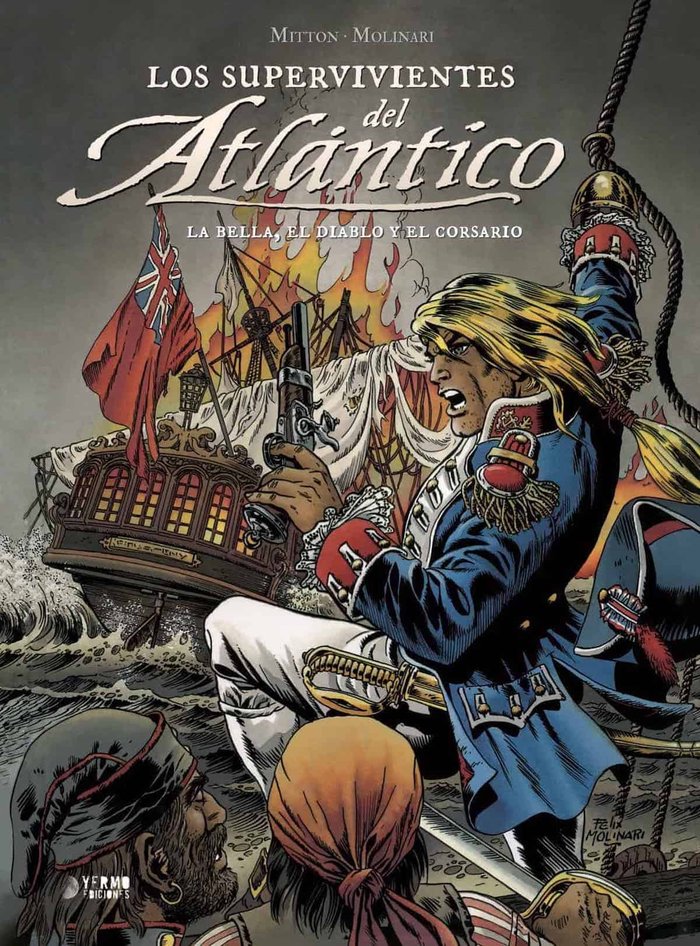 Los supervivientes del Atlántico, de Mitton, Jean-Yves | portada del libro