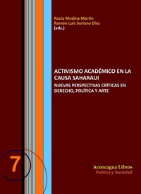 Activismo académico en la causa saharaui, de Medina Martín | portada del libro