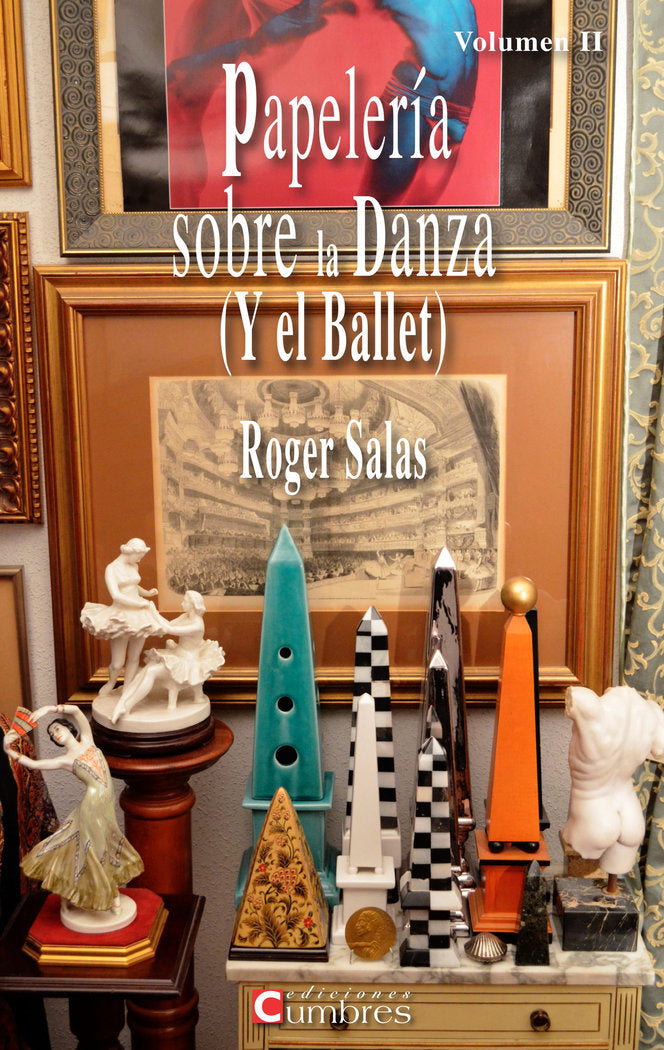PapelerÆía sobre la danza (y el ballet), de Salas, Roger | portada del libro