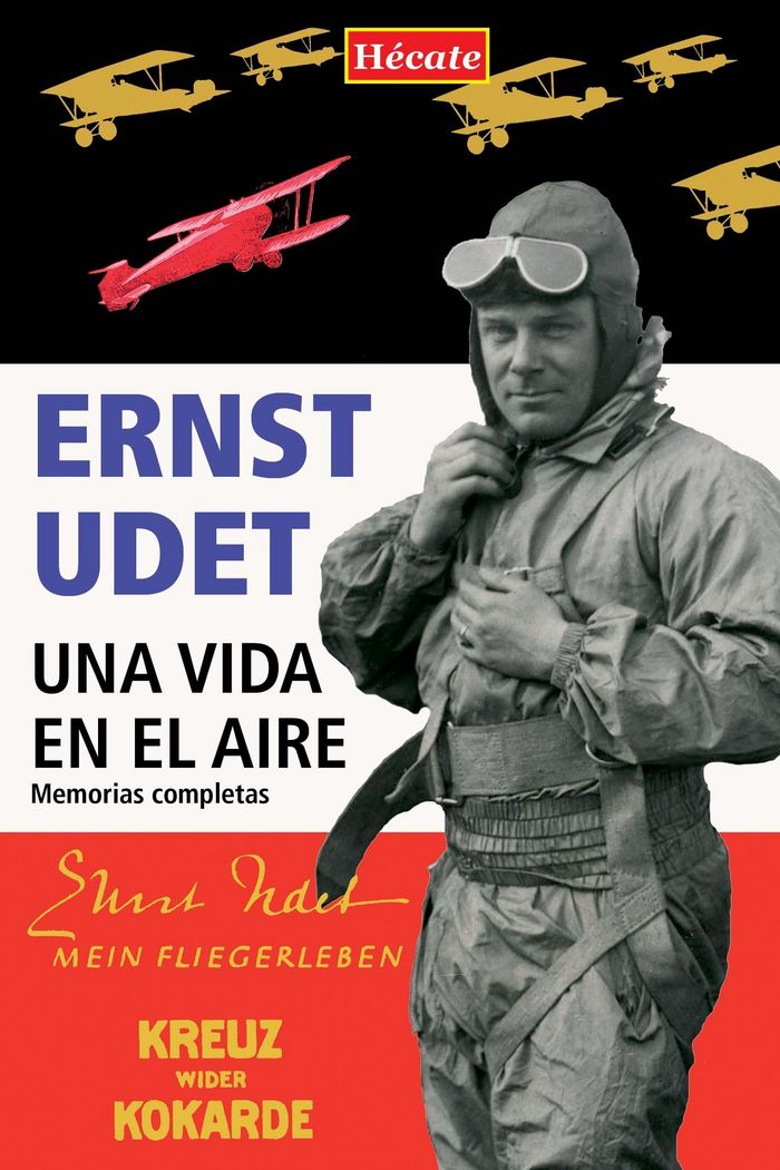 Una vida en el aire, de Udet | portada del libro