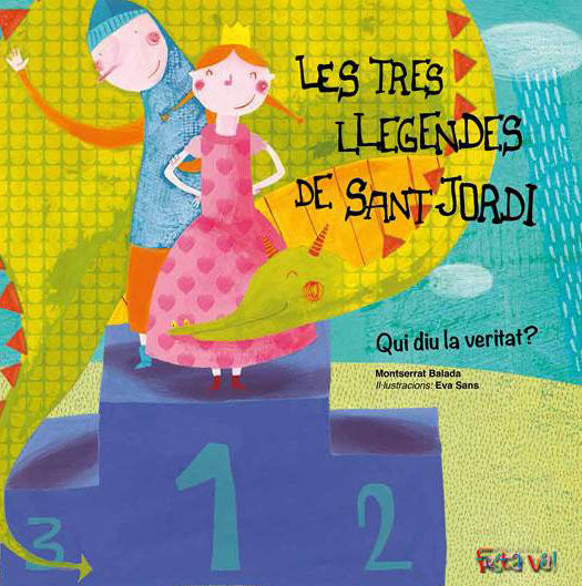 Les tres llegendes de Sant Jordi, de Balada Herrera | portada del libro