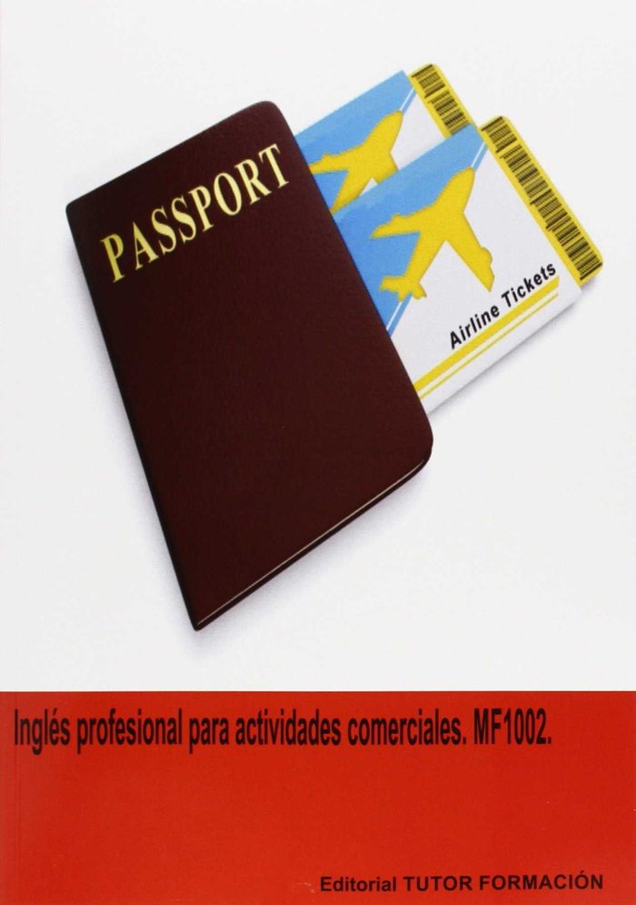 INGLES PROFESIONAL PARA ACTIVIDADES COMERCIALES. MF1002., de MORATE BEJAR | portada del libro