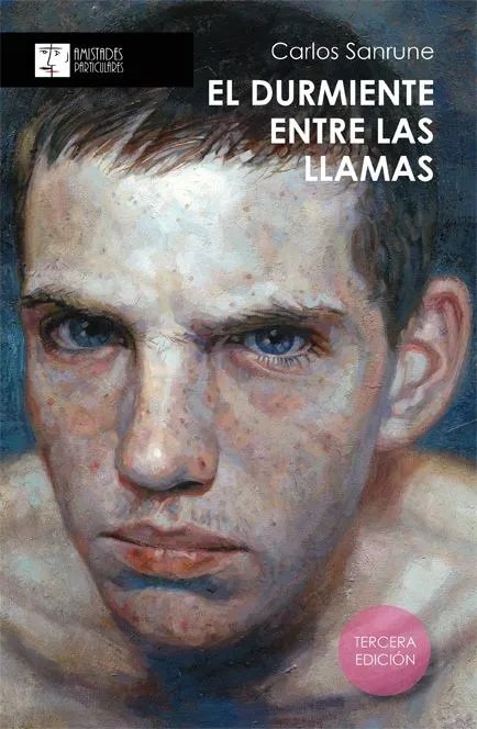 El durmiente entre las llamas, de CARLOS SANRUNE | portada del libro